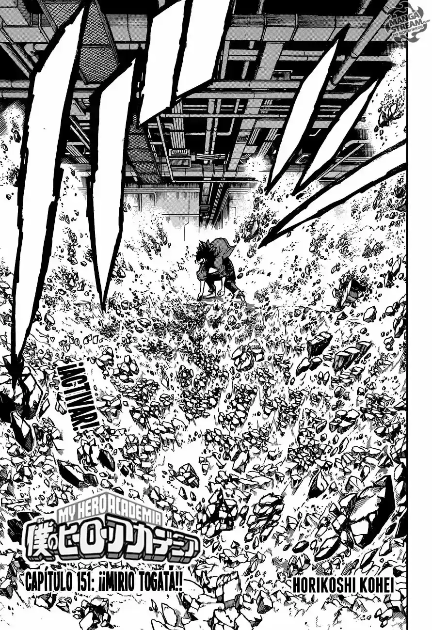 Página 5 — Boku no Hero Academia Capítulo 151