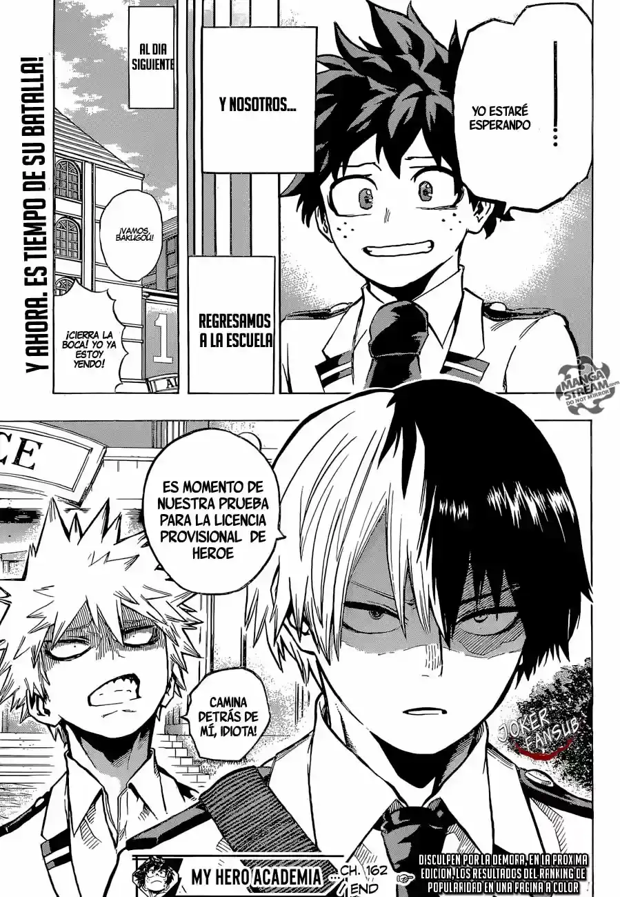 Página 13 — Boku no Hero Academia Capítulo 162