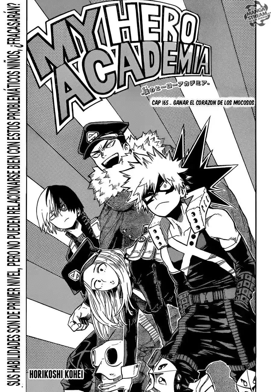 Página 1 — Boku no Hero Academia Capítulo 165
