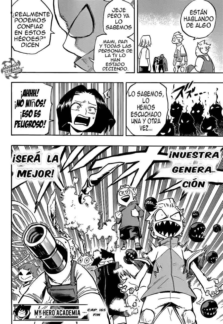 Página 16 — Boku no Hero Academia Capítulo 165