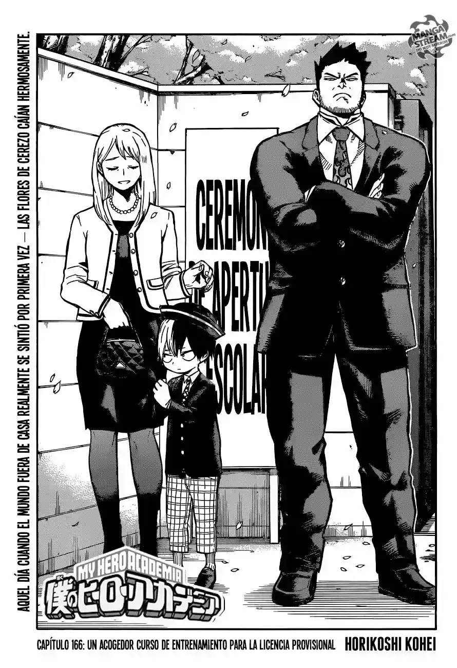 Página 3 — Boku no Hero Academia Capítulo 166