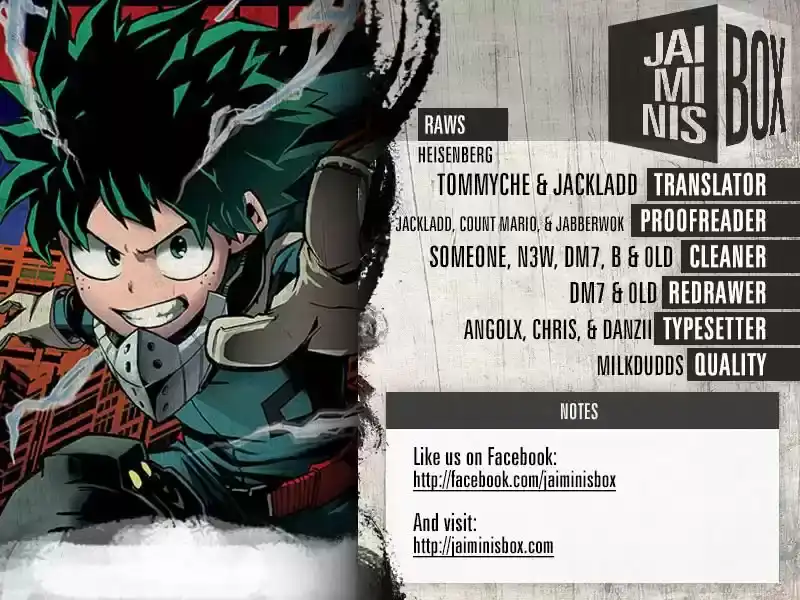Página 3 — Boku no Hero Academia Capítulo 169