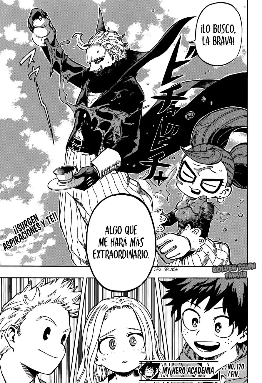 Página 17 — Boku no Hero Academia Capítulo 170