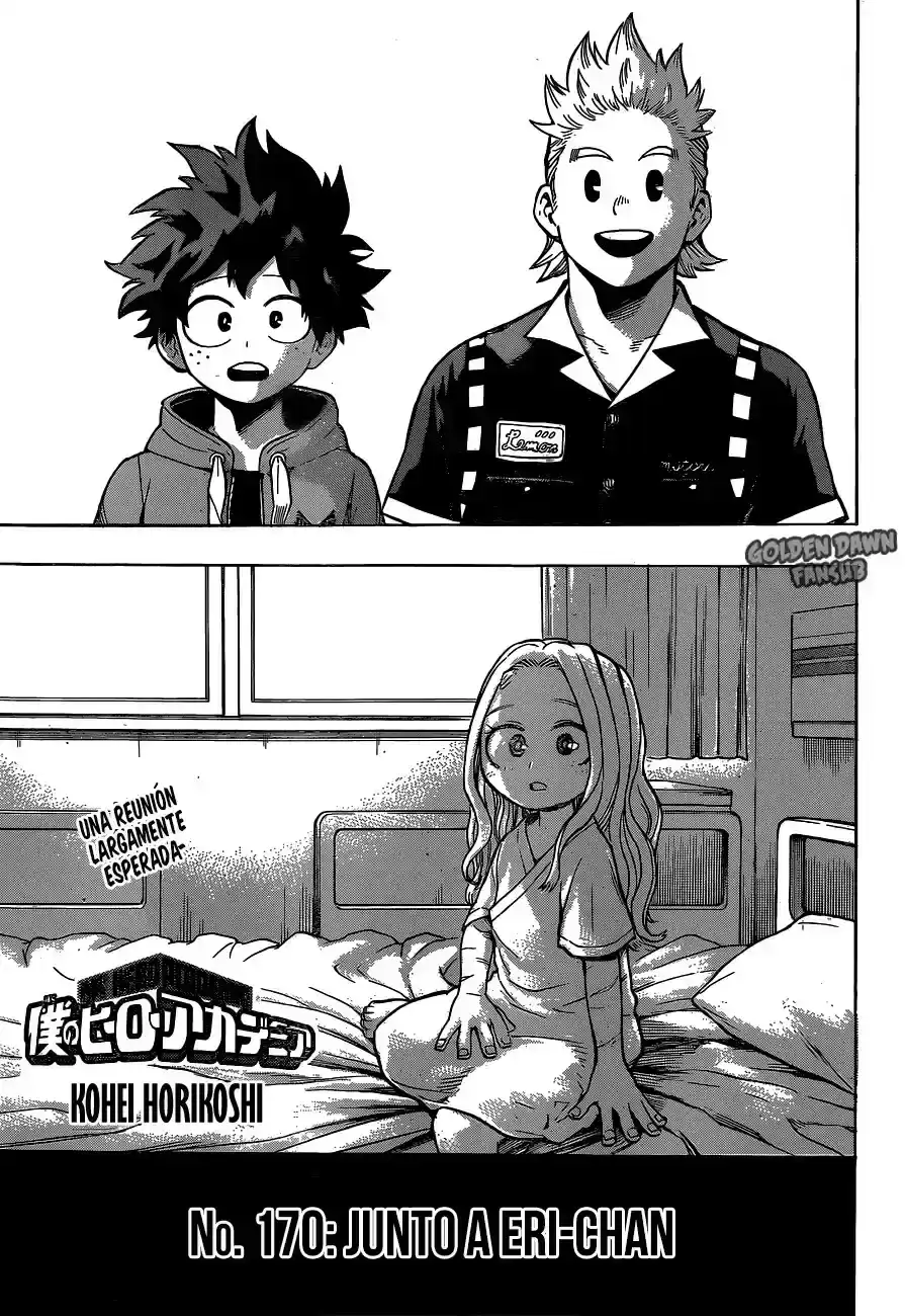 Página 19 — Boku no Hero Academia Capítulo 170