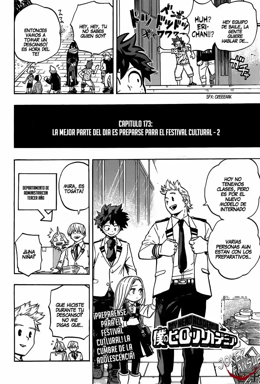 Página 5 — Boku no Hero Academia Capítulo 173