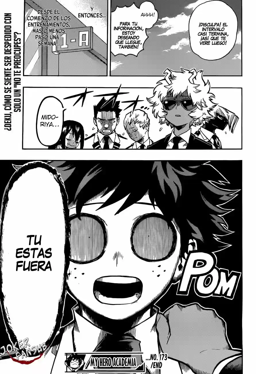 Página 18 — Boku no Hero Academia Capítulo 173