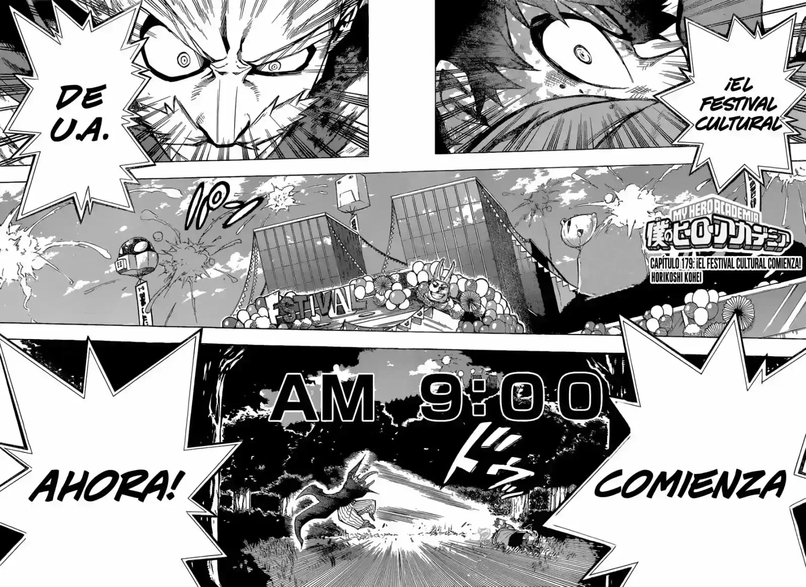 Página 3 — Boku no Hero Academia Capítulo 179