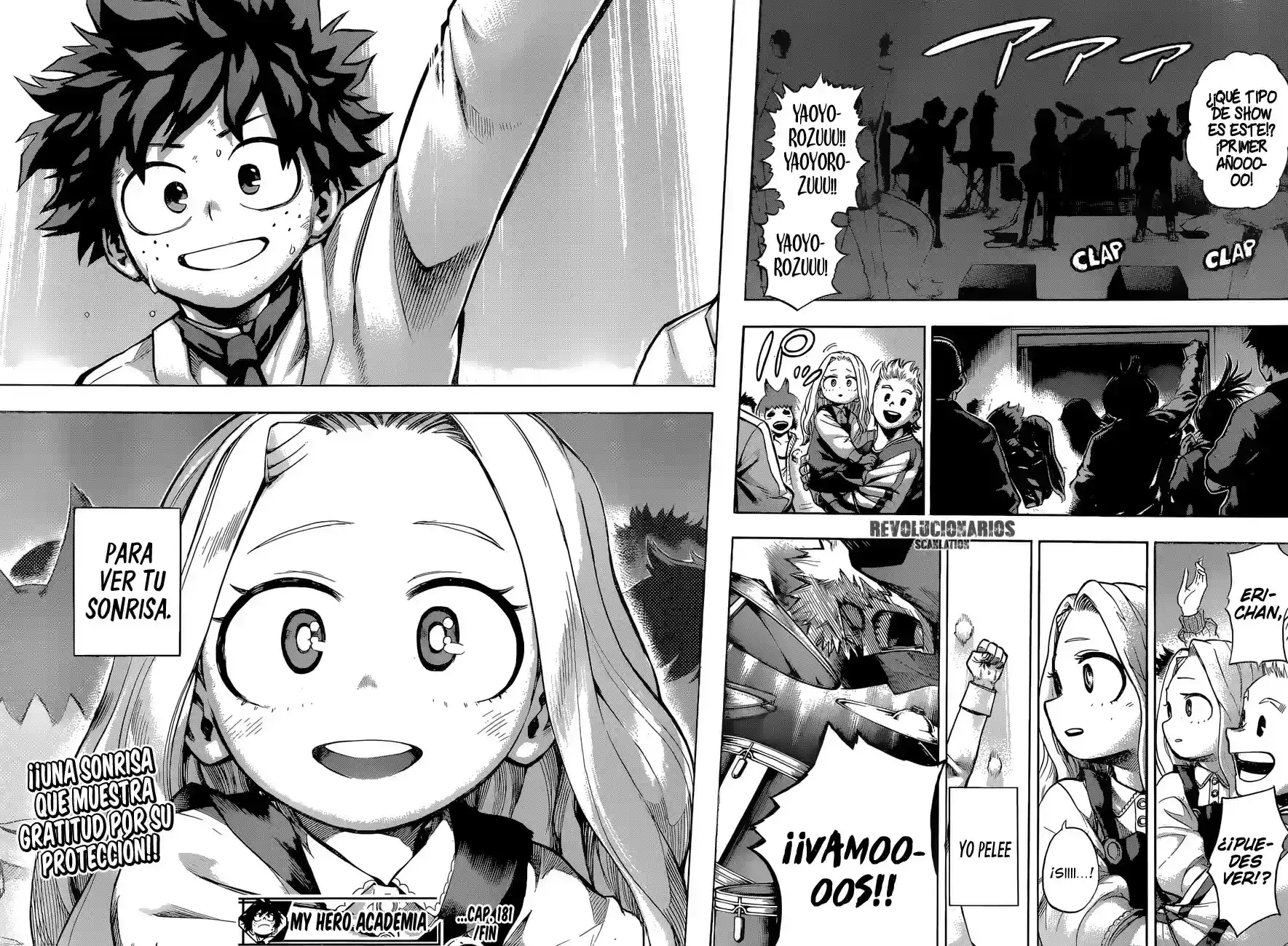 Página 15 — Boku no Hero Academia Capítulo 181