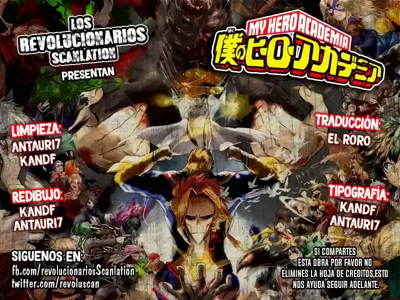 Página 18 — Boku no Hero Academia Capítulo 182