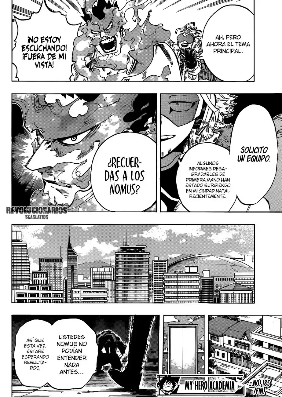 Página 32 — Boku no Hero Academia Capítulo 185