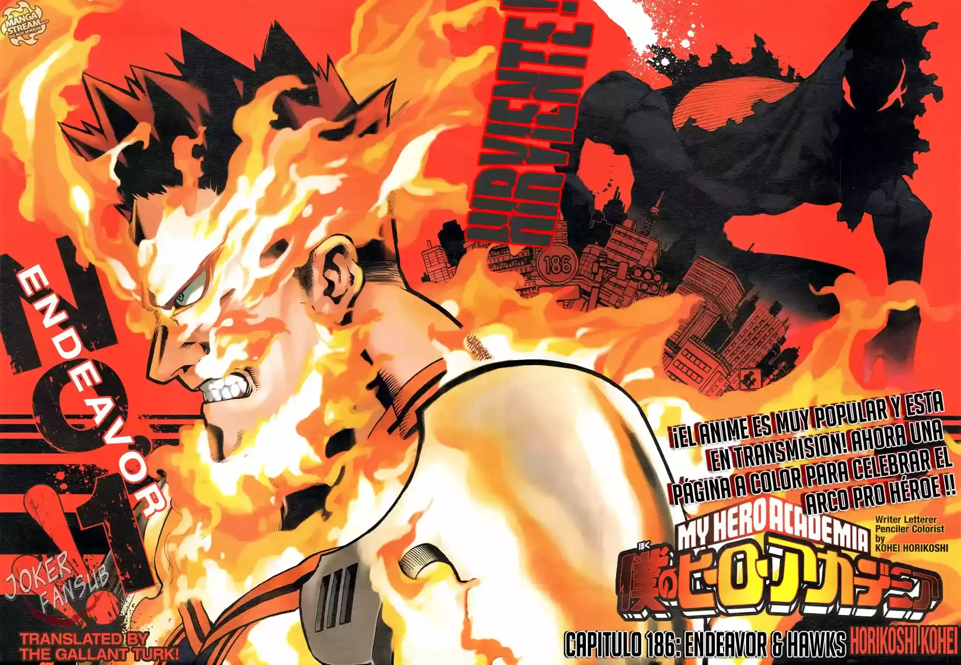 Página 17 — Boku no Hero Academia Capítulo 186