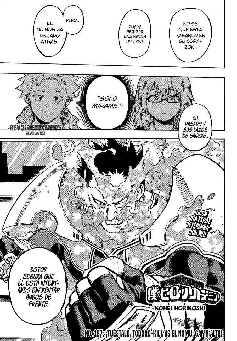 Página 6 — Boku no Hero Academia Capítulo 187