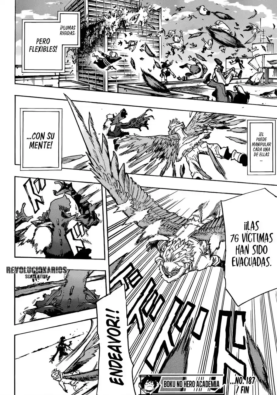 Página 16 — Boku no Hero Academia Capítulo 187