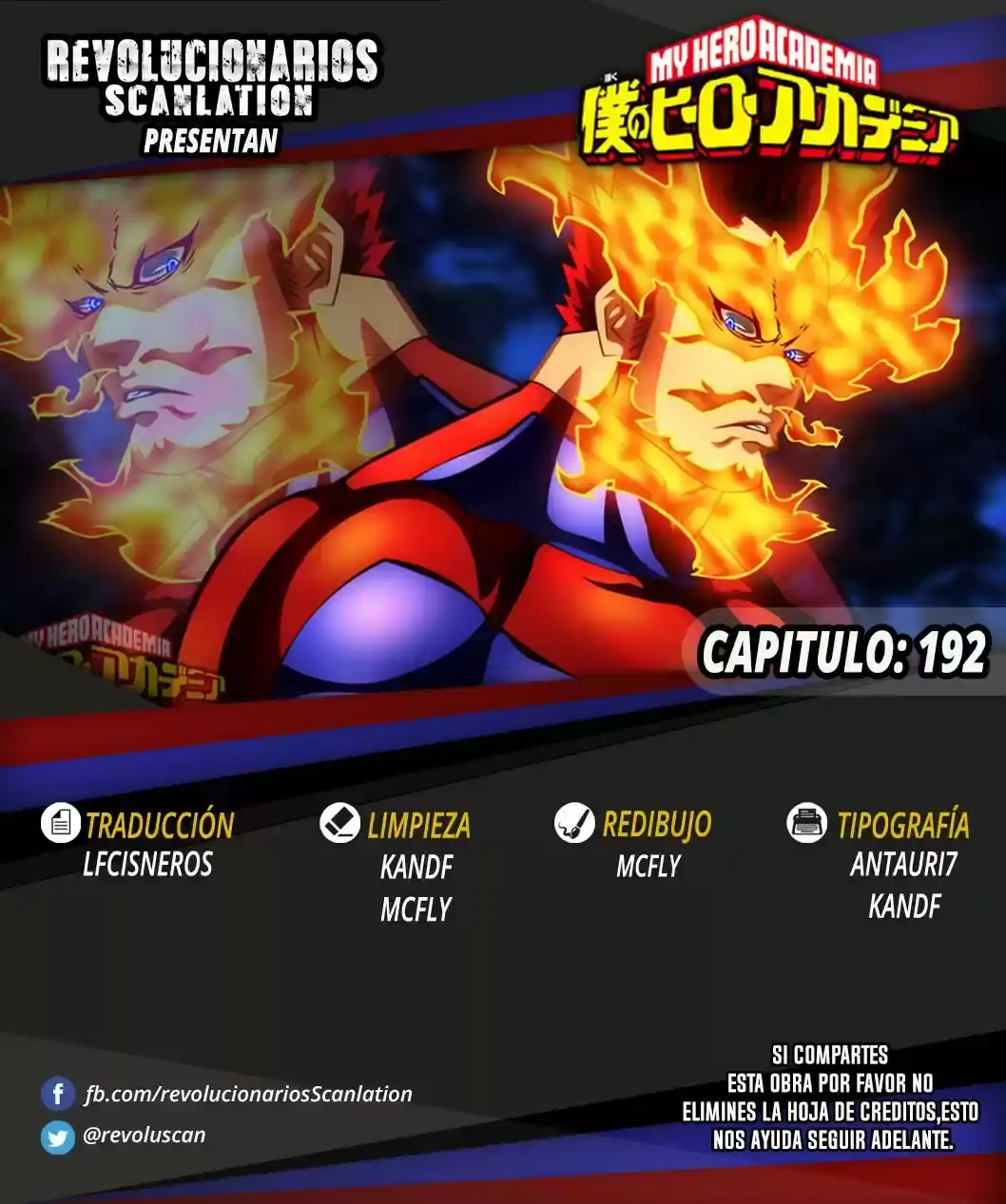 Página 22 — Boku no Hero Academia Capítulo 192