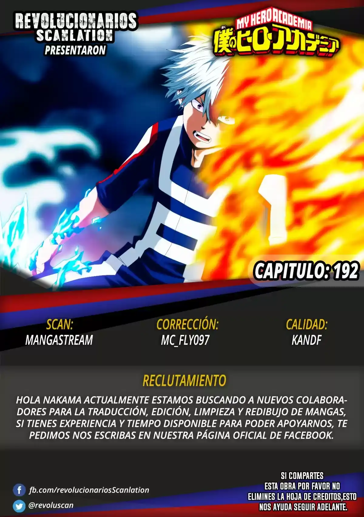 Página 42 — Boku no Hero Academia Capítulo 192
