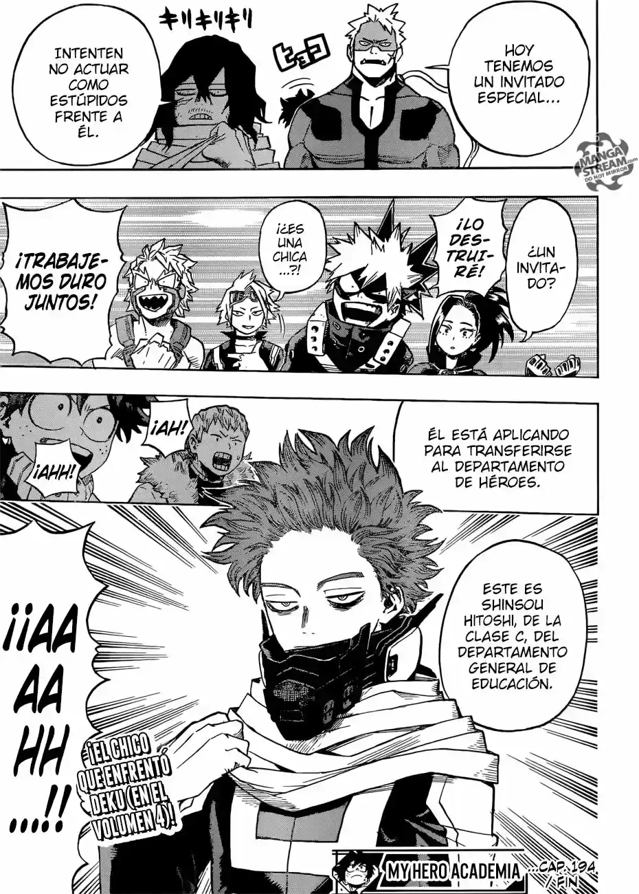 Página 14 — Boku no Hero Academia Capítulo 194