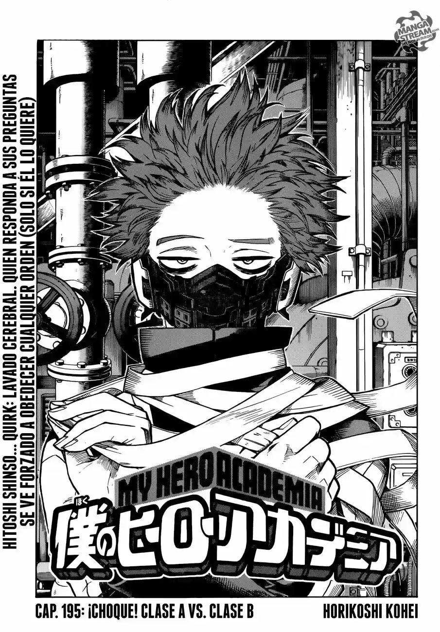 Página 2 — Boku no Hero Academia Capítulo 195