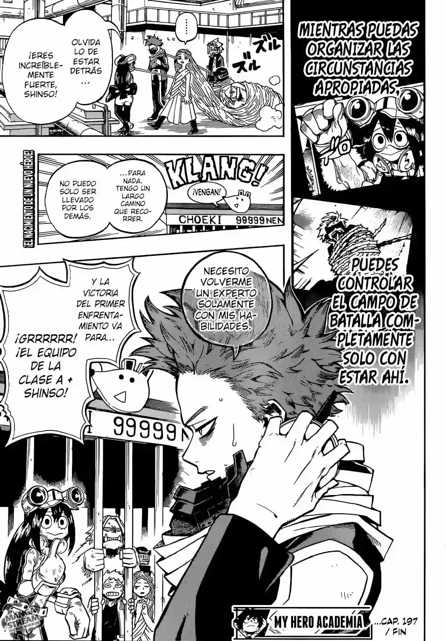 Página 17 — Boku no Hero Academia Capítulo 197