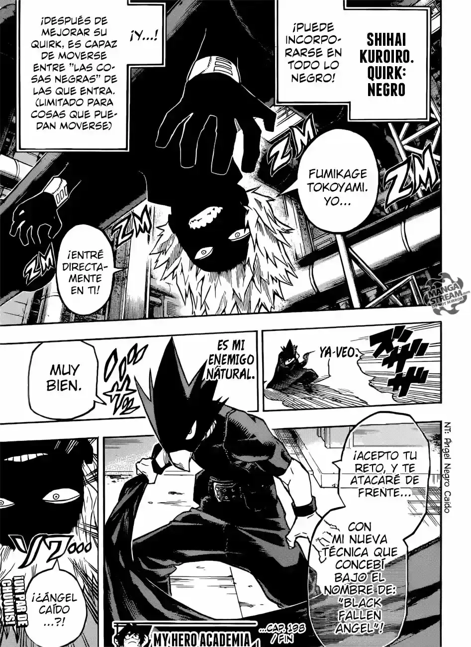 Página 15 — Boku no Hero Academia Capítulo 198