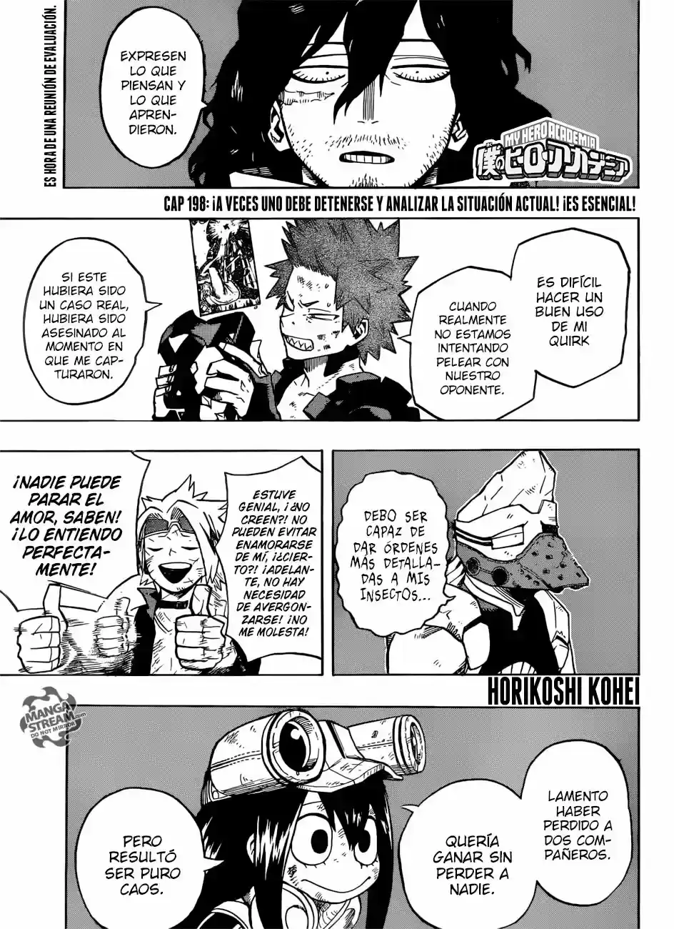 Página 17 — Boku no Hero Academia Capítulo 198