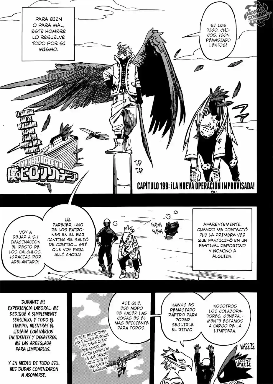 Página 2 — Boku no Hero Academia Capítulo 199