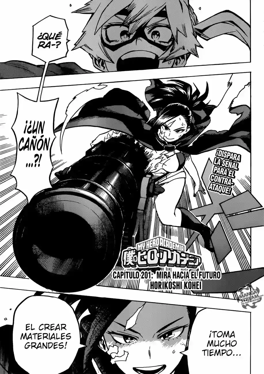 Página 2 — Boku no Hero Academia Capítulo 201