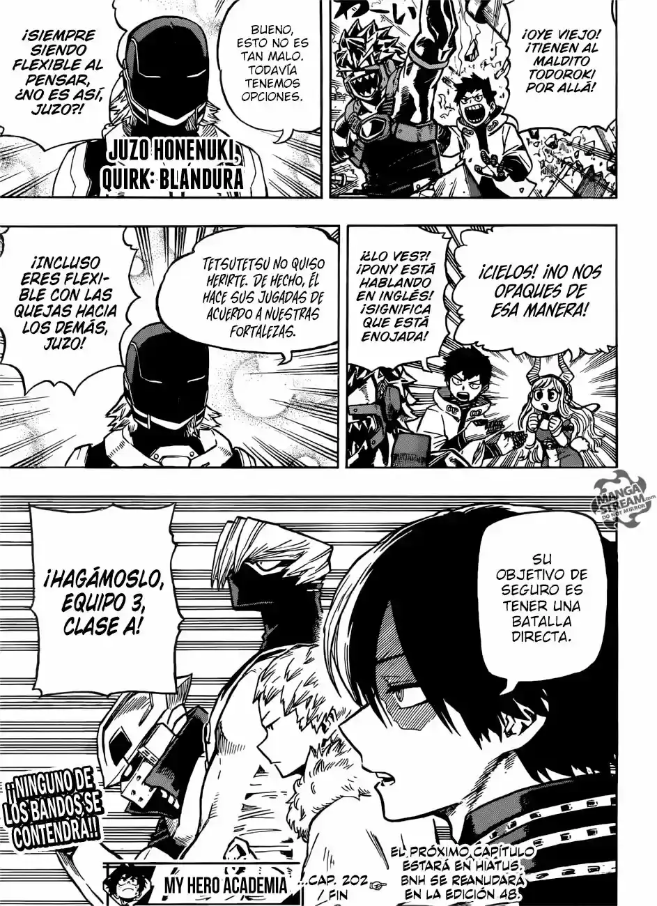 Página 12 — Boku no Hero Academia Capítulo 202