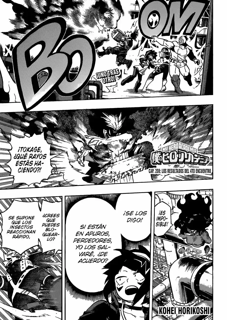 Página 16 — Boku no Hero Academia Capítulo 208