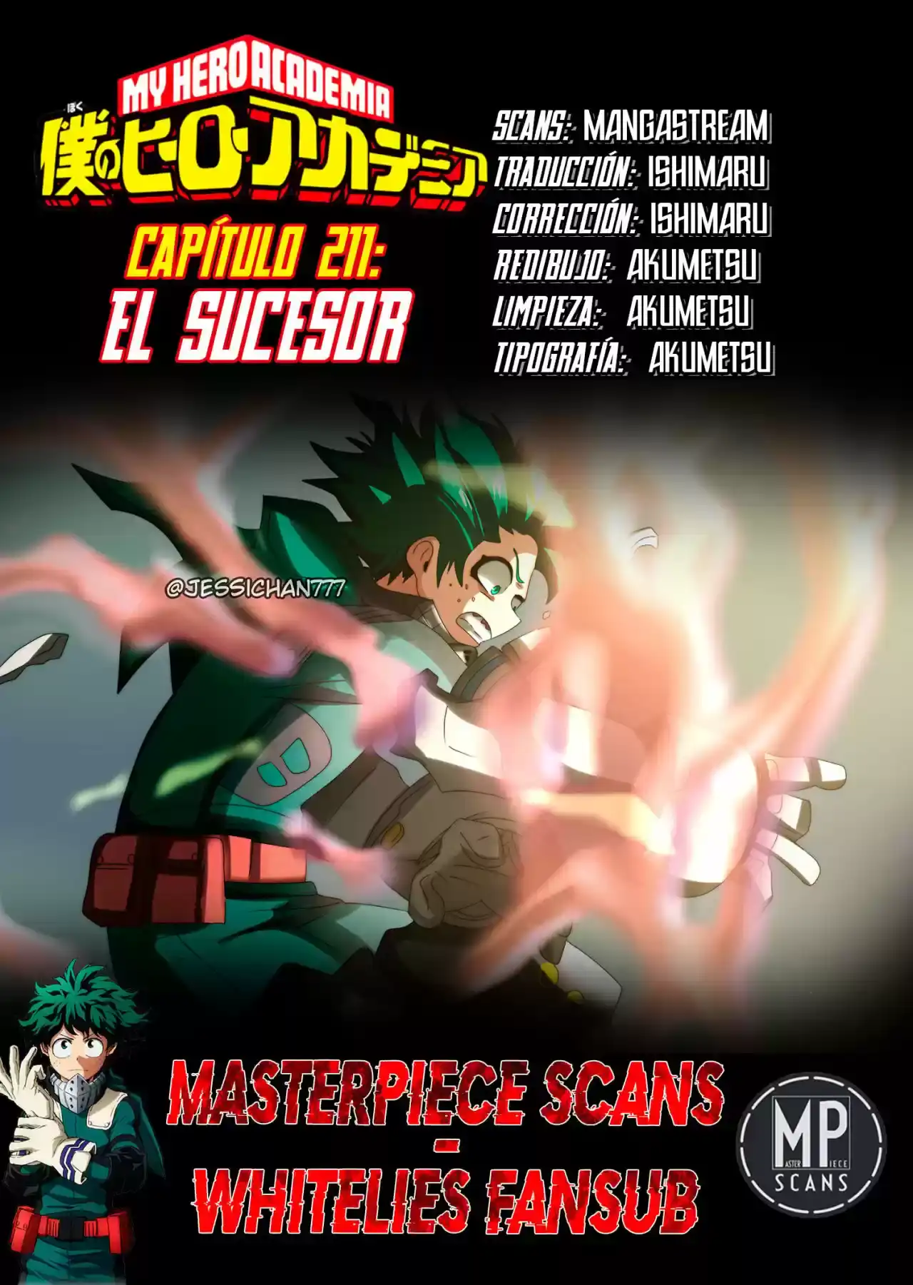 Página 14 — Boku no Hero Academia Capítulo 211