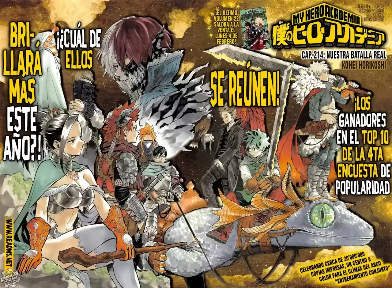 Página 3 — Boku no Hero Academia Capítulo 214