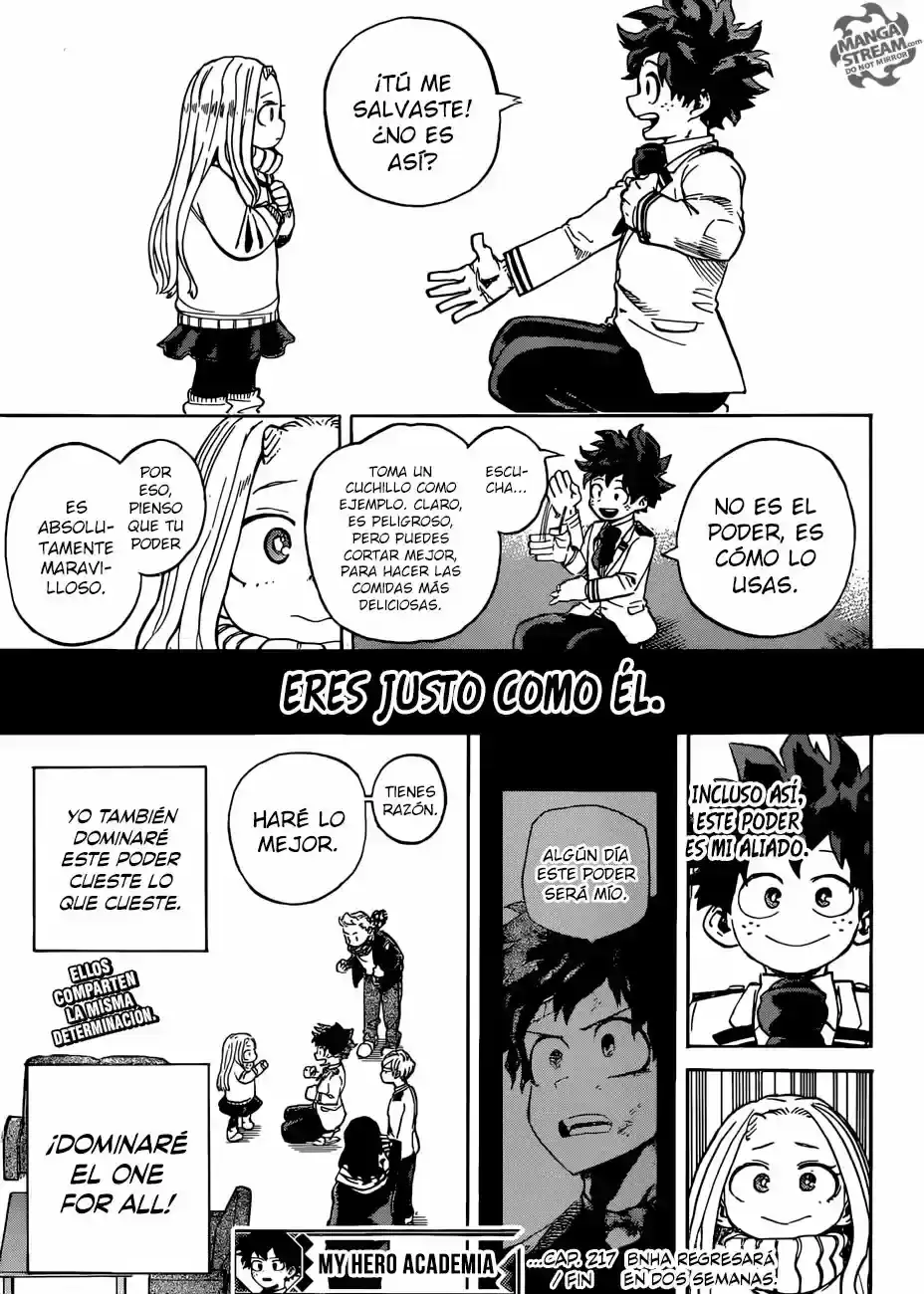 Página 30 — Boku no Hero Academia Capítulo 217