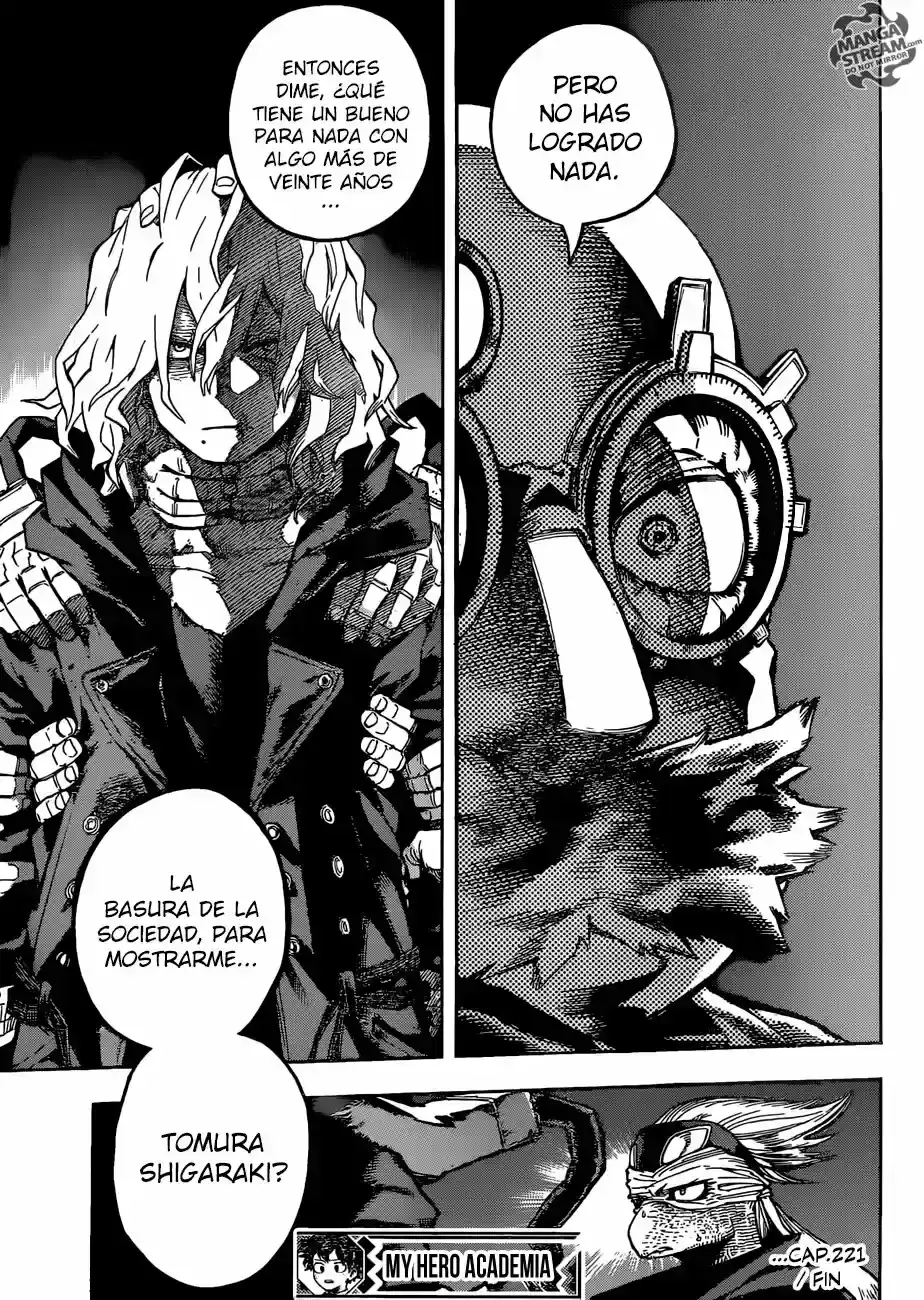 Página 28 — Boku no Hero Academia Capítulo 221