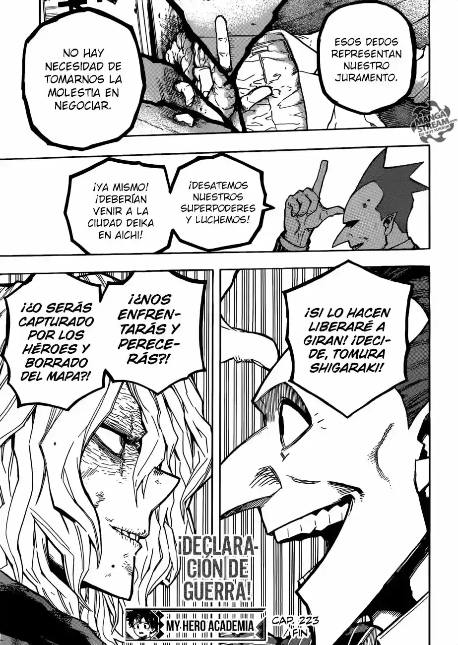 Página 30 — Boku no Hero Academia Capítulo 223