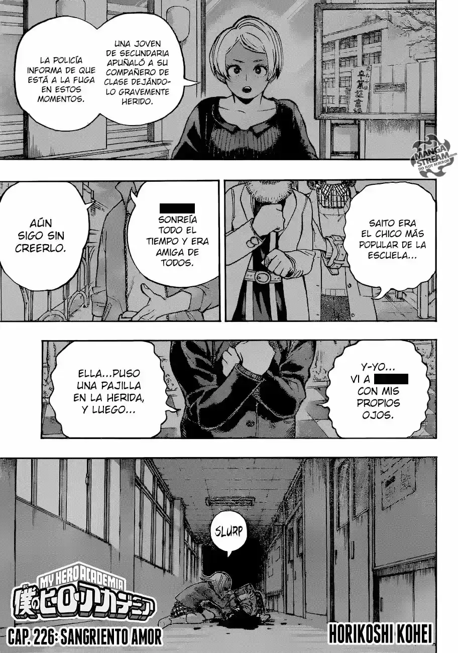 Página 2 — Boku no Hero Academia Capítulo 226