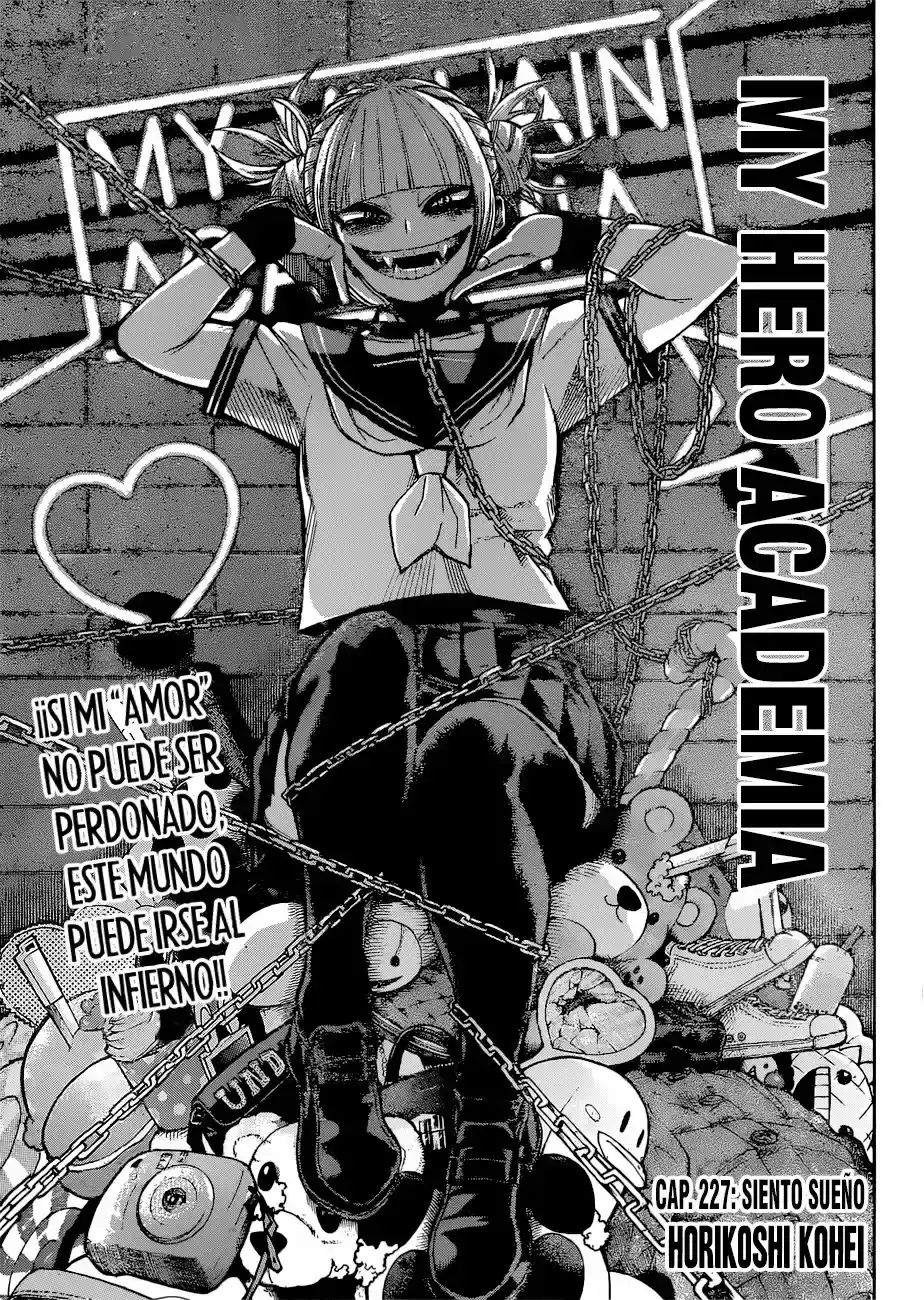 Página 16 — Boku no Hero Academia Capítulo 227