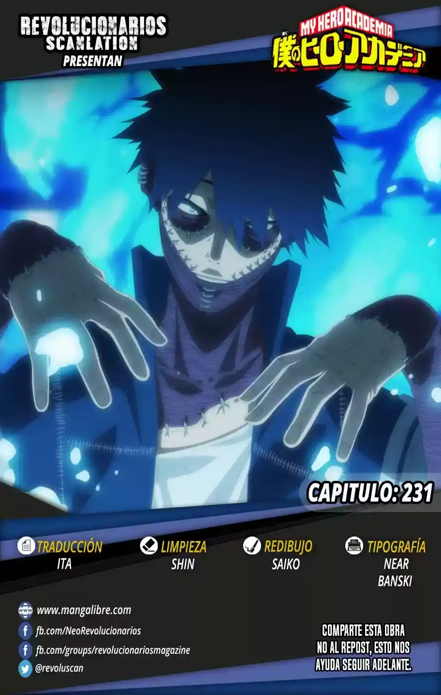 Página 18 — Boku no Hero Academia Capítulo 231