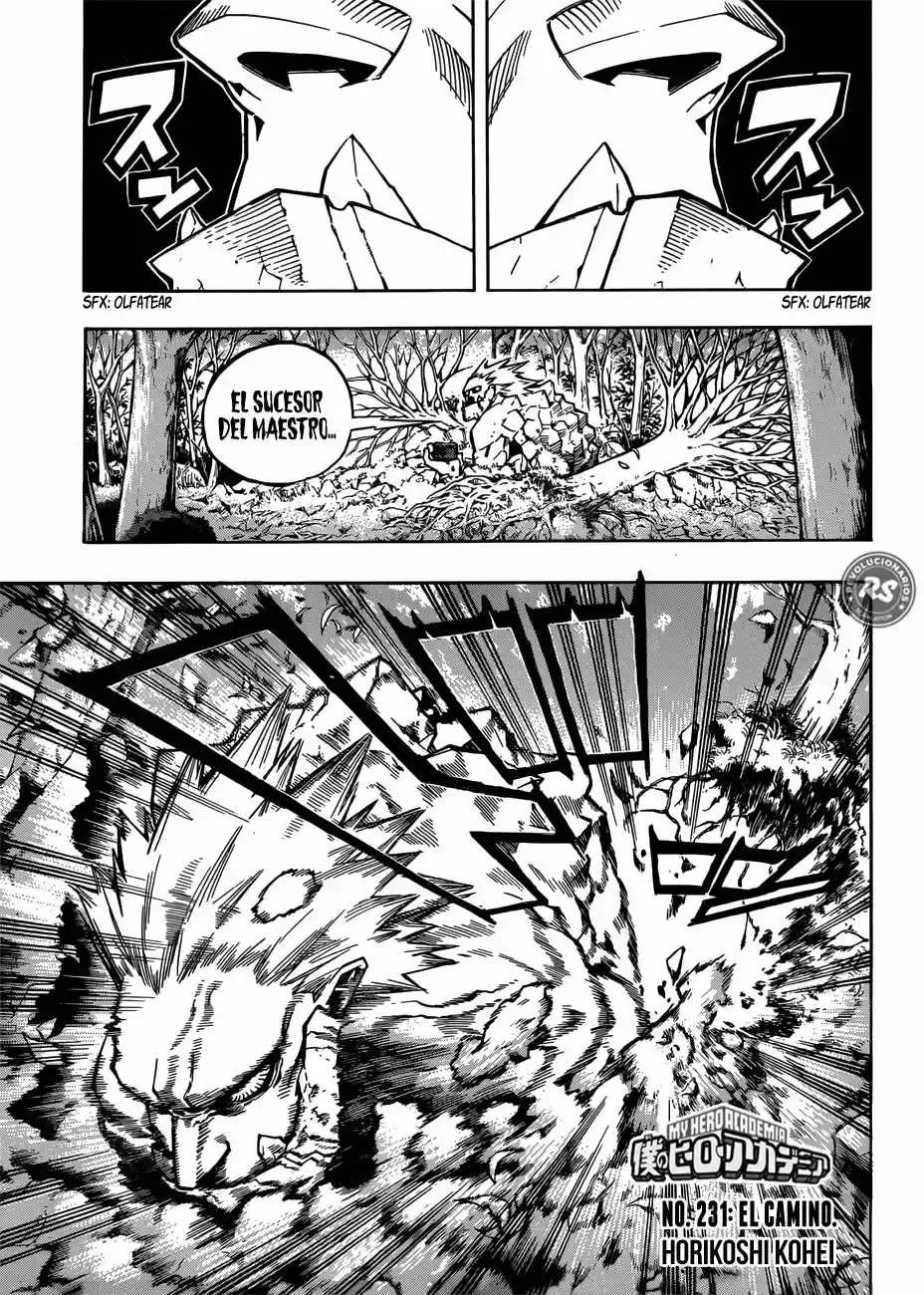 Página 19 — Boku no Hero Academia Capítulo 231