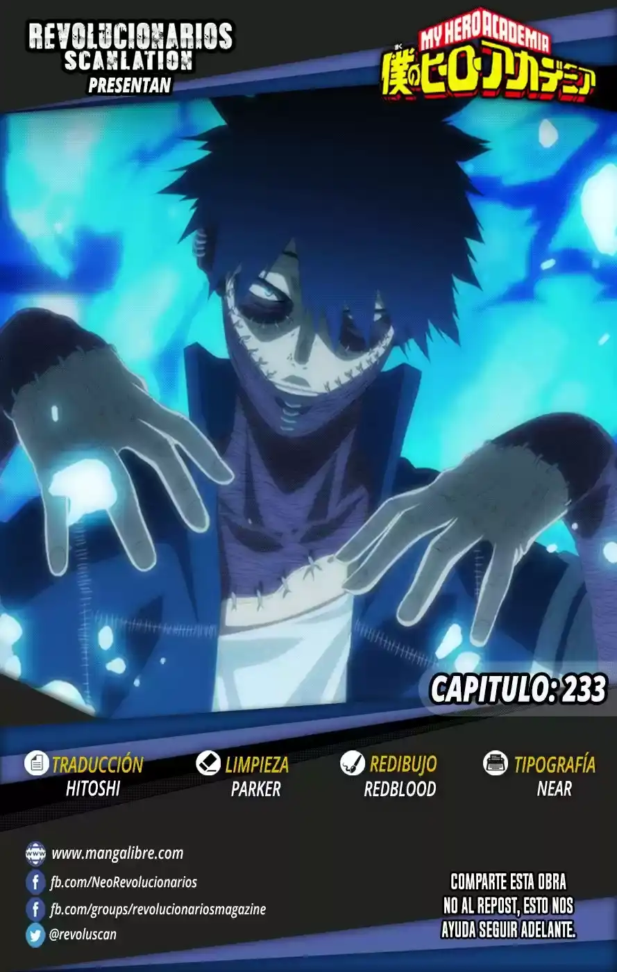 Página 19 — Boku no Hero Academia Capítulo 233