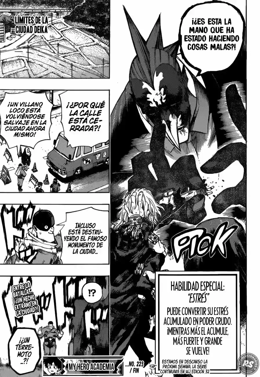 Página 34 — Boku no Hero Academia Capítulo 233
