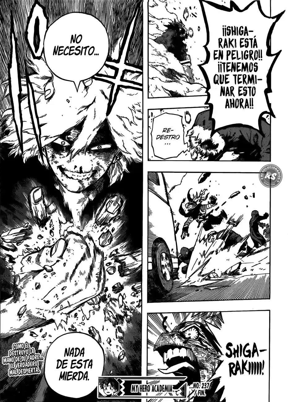 Página 15 — Boku no Hero Academia Capítulo 237