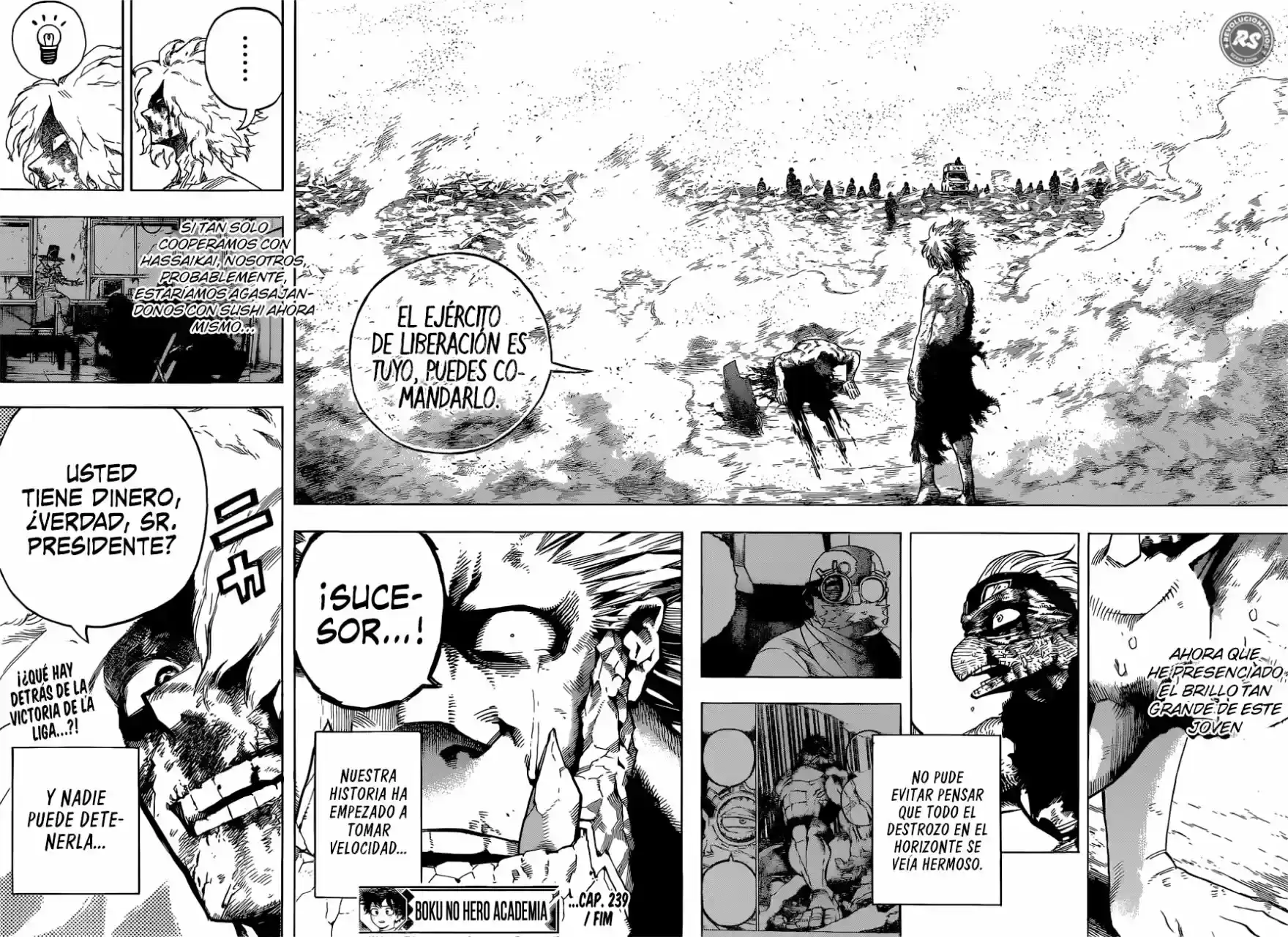 Página 14 — Boku no Hero Academia Capítulo 239