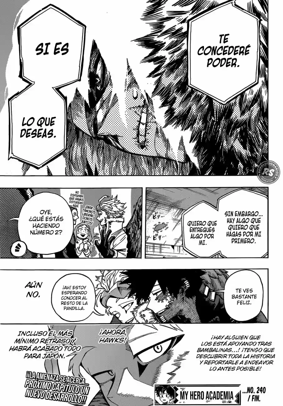 Página 14 — Boku no Hero Academia Capítulo 240