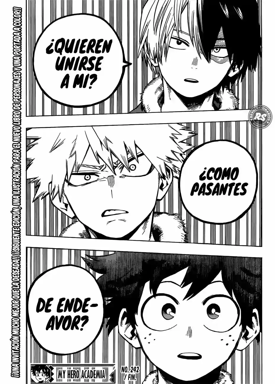 Página 36 — Boku no Hero Academia Capítulo 242