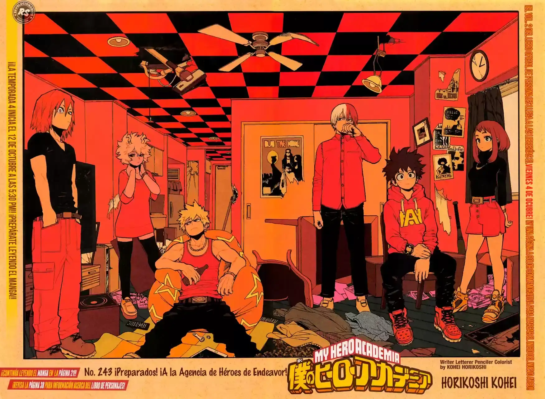 Página 2 — Boku no Hero Academia Capítulo 243