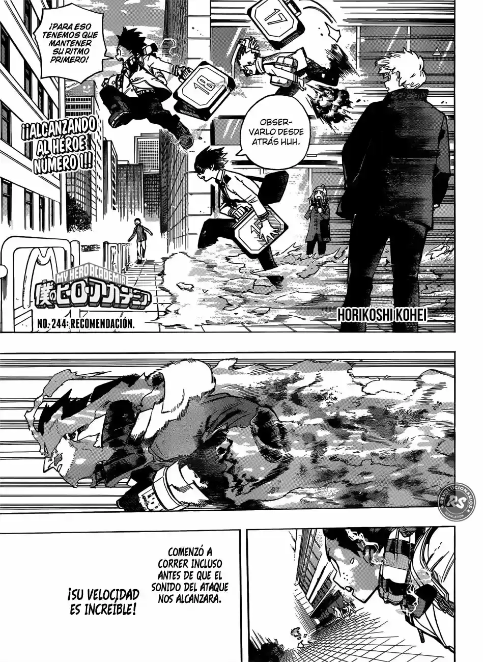 Página 2 — Boku no Hero Academia Capítulo 244