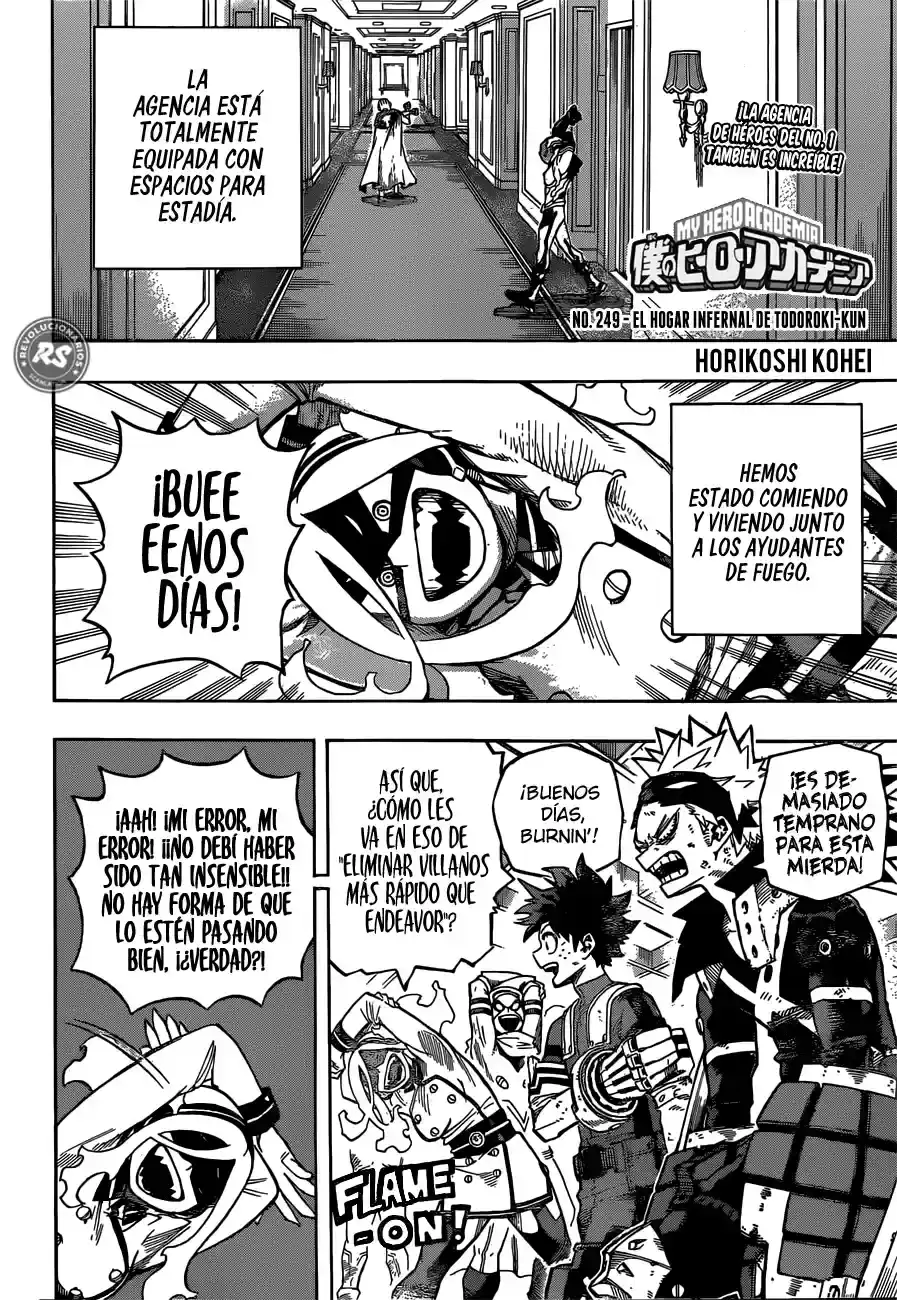 Página 2 — Boku no Hero Academia Capítulo 249