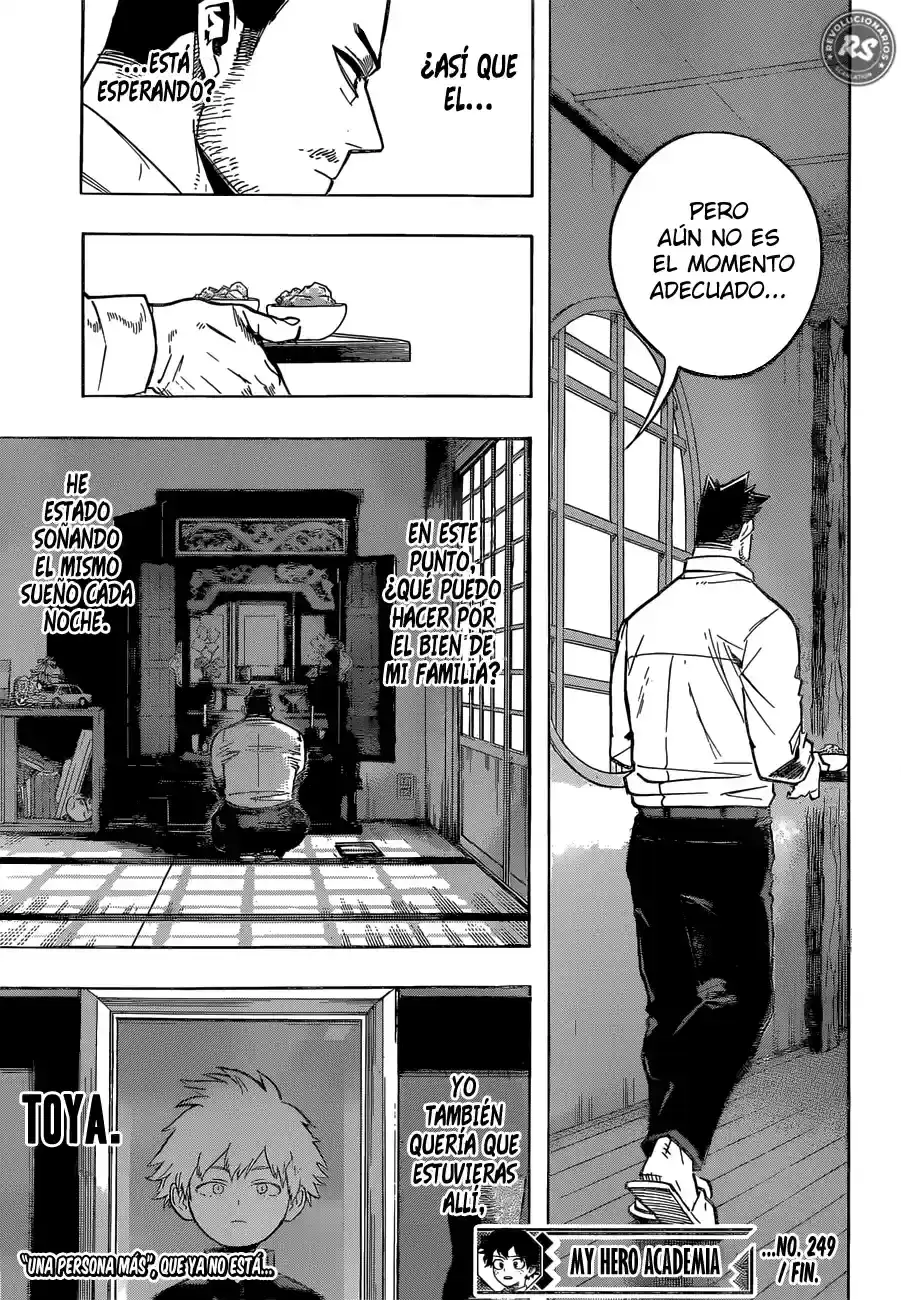 Página 32 — Boku no Hero Academia Capítulo 249