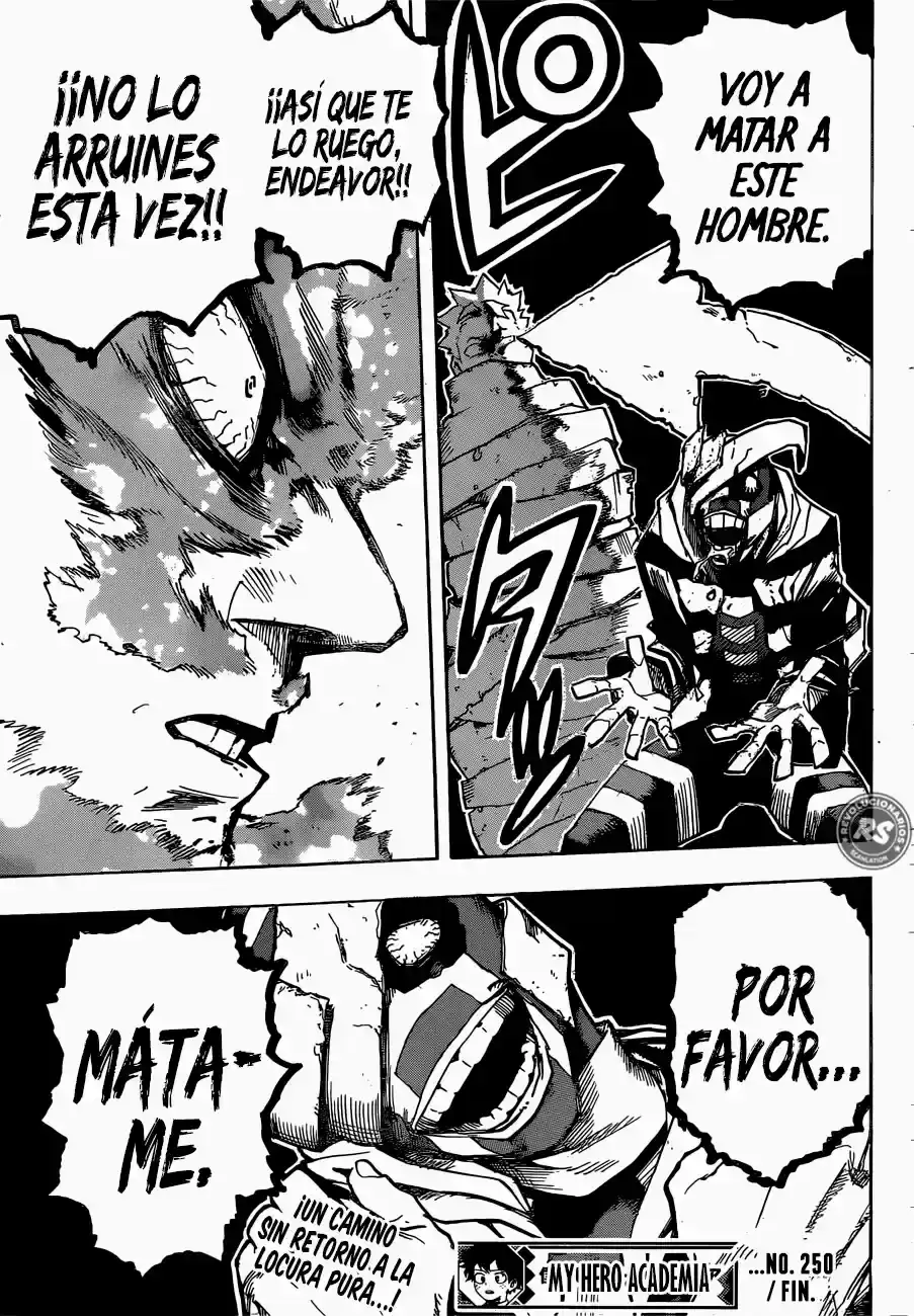Página 13 — Boku no Hero Academia Capítulo 250