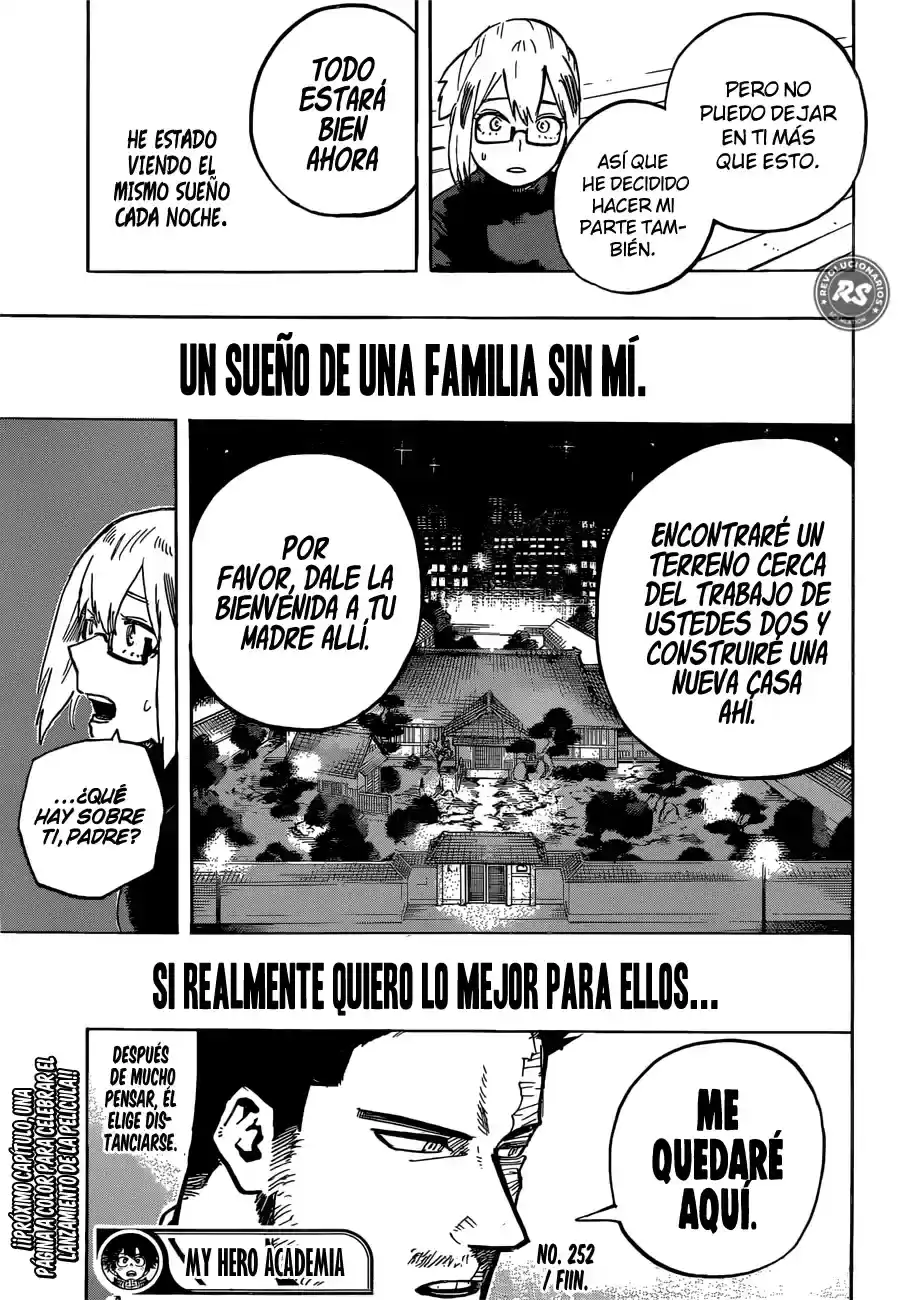 Página 13 — Boku no Hero Academia Capítulo 253