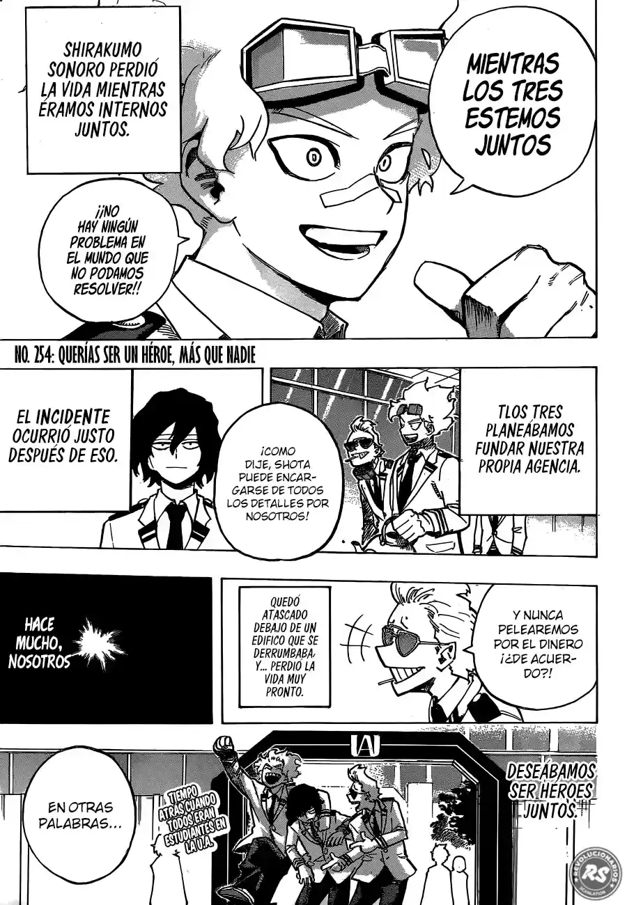 Página 19 — Boku no Hero Academia Capítulo 254